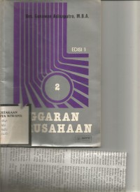 Image of ANGGARAN PERUSAHAAN 2 Edisi 1