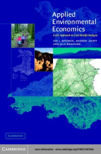 Image of APPLIED ENVIRONMENTAL ECONOMICS : A GIS Approach to Cost-Benefit Analysis