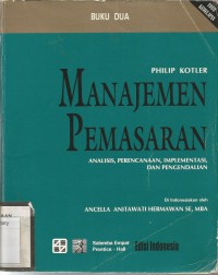 MANAJEMEN PEMASARAN EDISI 8 BUKU 2