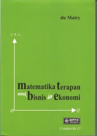 Matematika Terapan Untuk Bisnis Dan Ekonomi