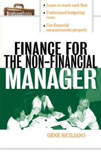 Finance for The Non-Financial Managers