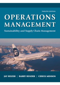 OPERATIONS MANAGEMENT Sustainability and Supply Chain Management Edisi 12