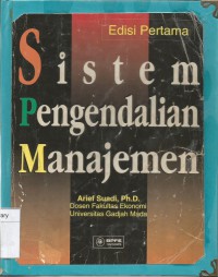 SISTEM PENGENDALIAN MANAJEMEN Edisi 1