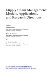 Supply Chain Management: Models, Applications, and Research Directions