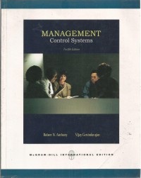 MANAGEMENT CONTROL SYSTEMS TWELFTH EDITION