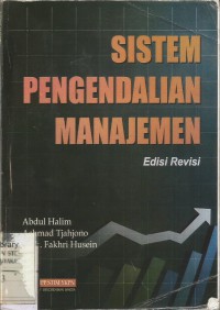 SISTEM PENGENDALIAN MANAJEMEN Edisi Revisi