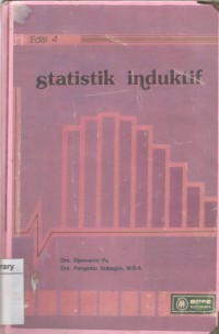 STATISTIK INDUKTIF Edisi 4